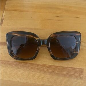 Tom Ford Women's Tortoise Carla Sunglasses